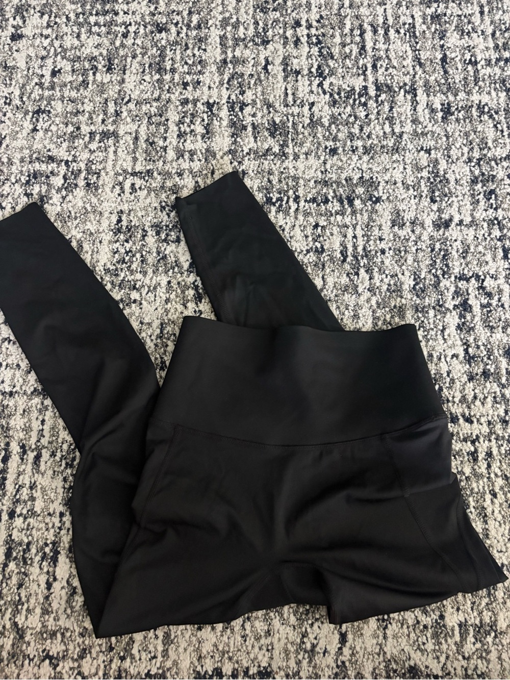 90 Degree By Reflex Black 'Bootyful' Uplift Ankle Tights